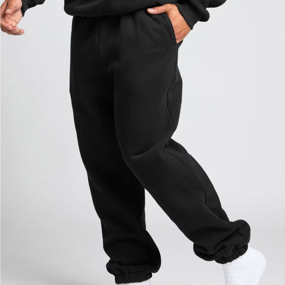 Cozy Black Sweatpants for Men